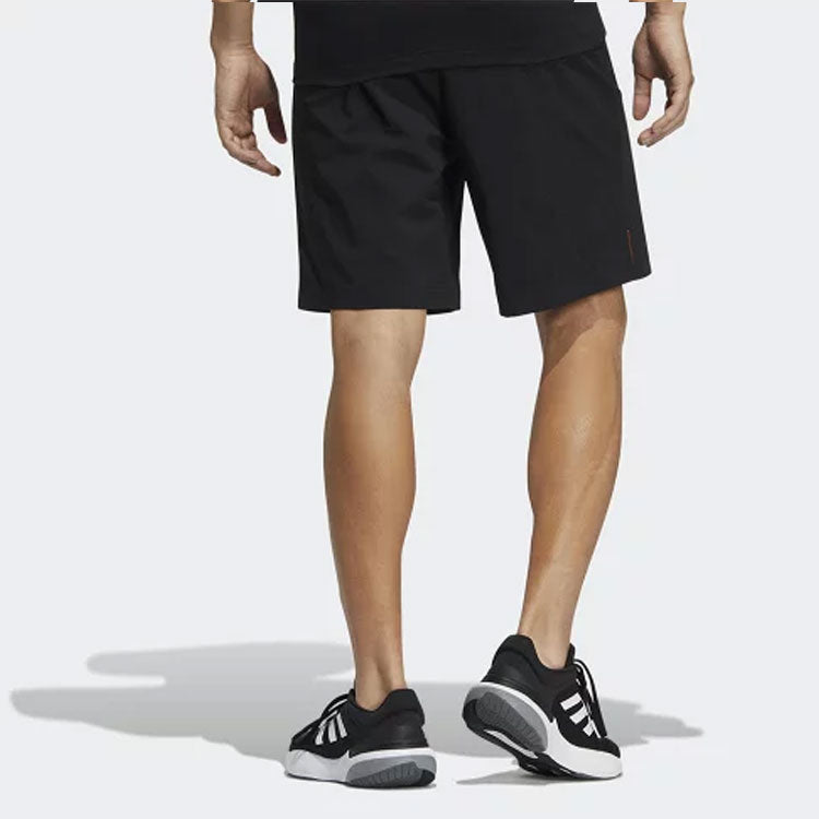 Men's adidas Mh Bp3 Wvsht Athleisure Casual Sports Solid Color Logo Shorts Black