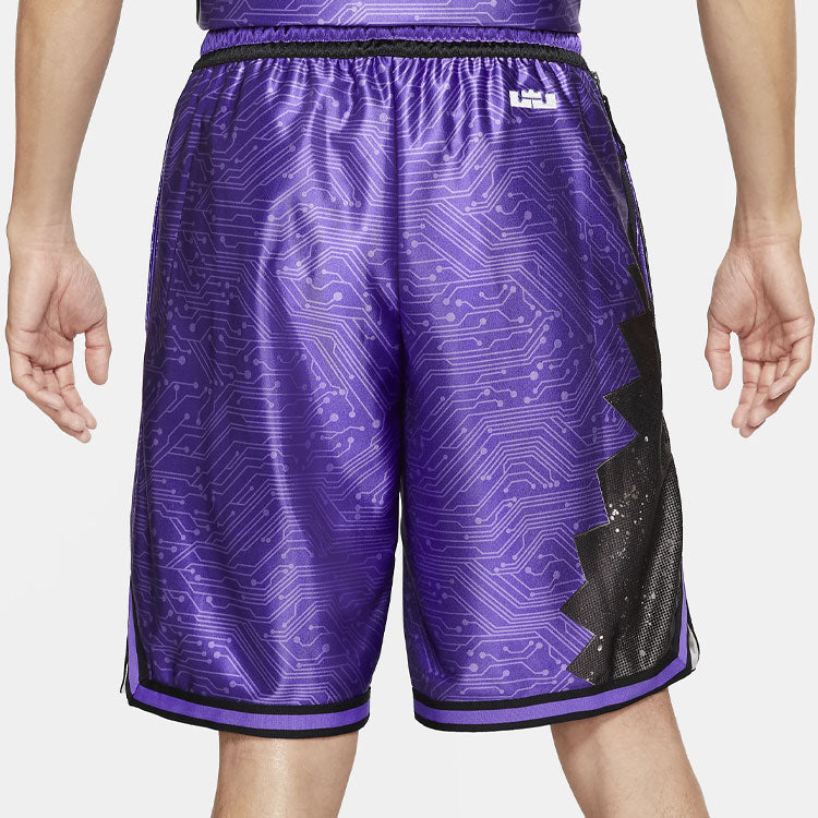 Nike x Space Jam:A New Legacy LeBron Basketball Shorts 'Purple' DJ3875-560