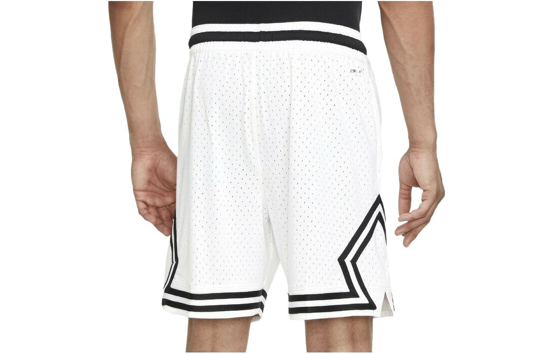 Jordan Solid Color Lacing  Shorts Men's White DH9076-100