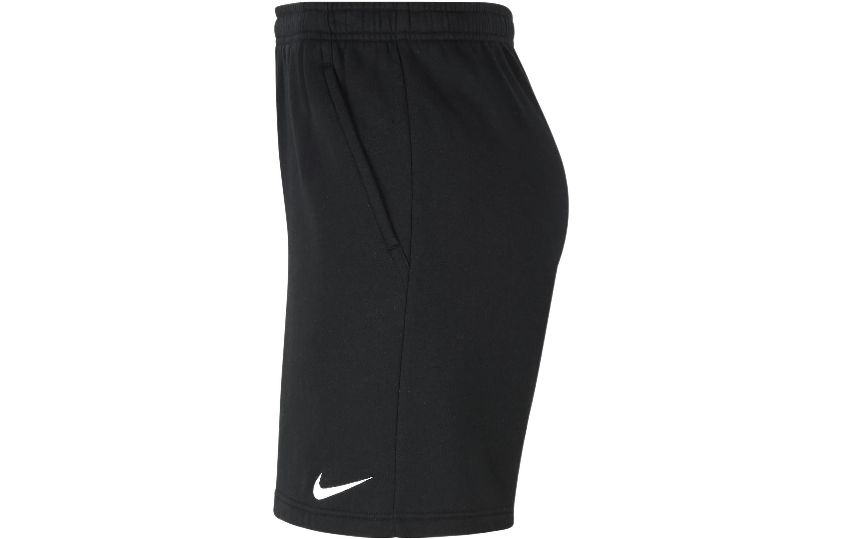 Image of Men's Nike Solid Color Casual Fleece Sports Black Shorts CW6910-010