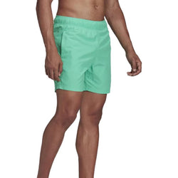 Image of Adidas Essentials Swim Shorts 'Hi-Res Green' HE9422