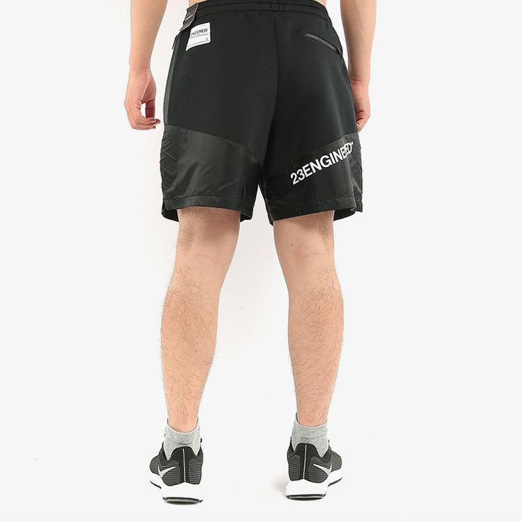 Image of Men's Air Jordan 23 Engineered Logo Breathable Loose Sports Gym Casual Shorts Bl