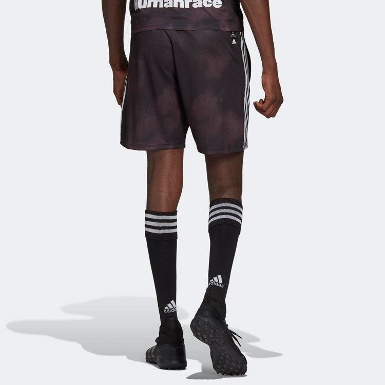 Image of adidas Logo Elastic Waistband Stripe Straight Shorts Colorblock GJ9097