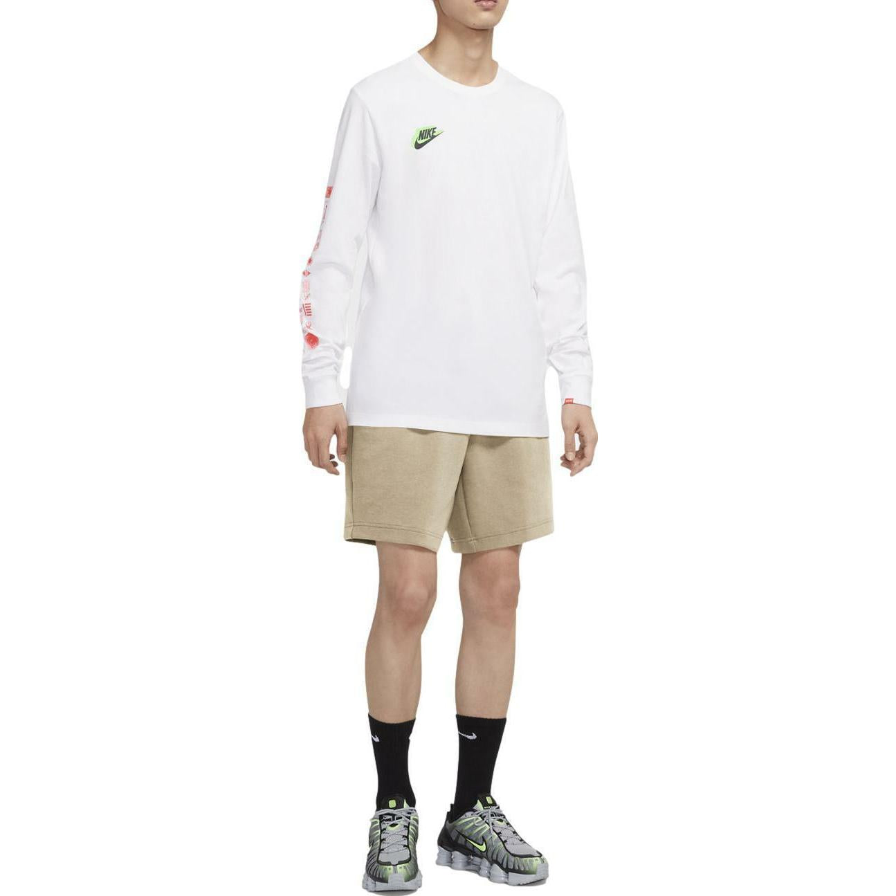 Image of Nike Sportswear Tech Fleece Shorts 'Grain' CU4503-224