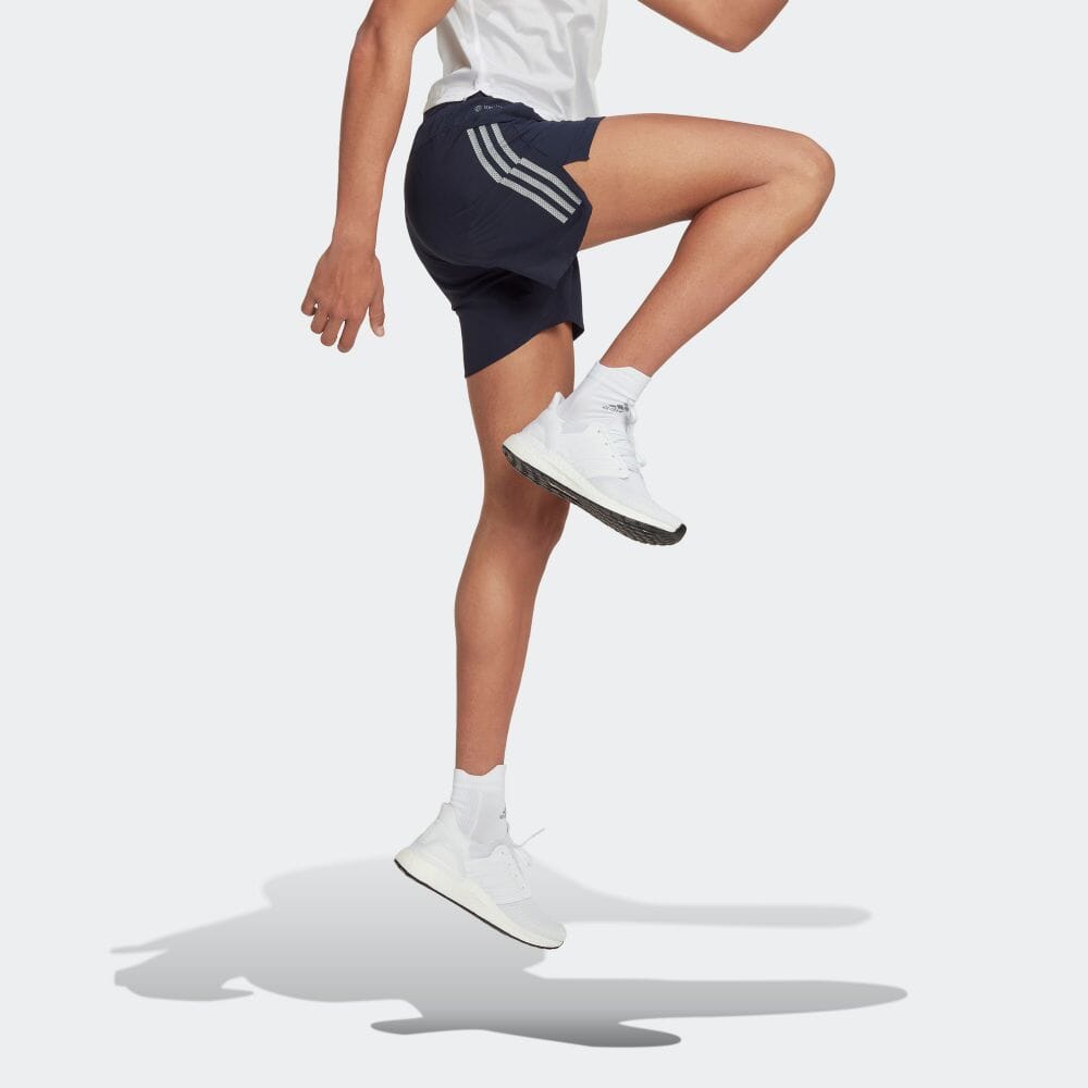Image of Men's adidas Adizero Sports Running Breathable Shorts Legend Dark HF8774
