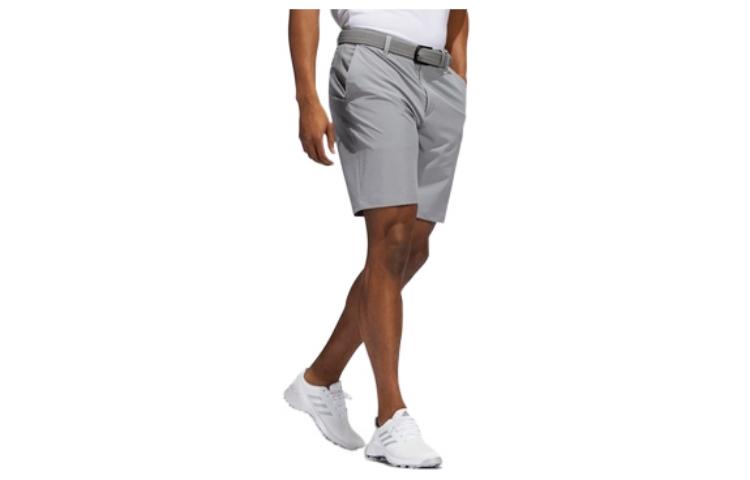 Image of Men's adidas Solid Color Golf Sports Shorts Gray HA6125