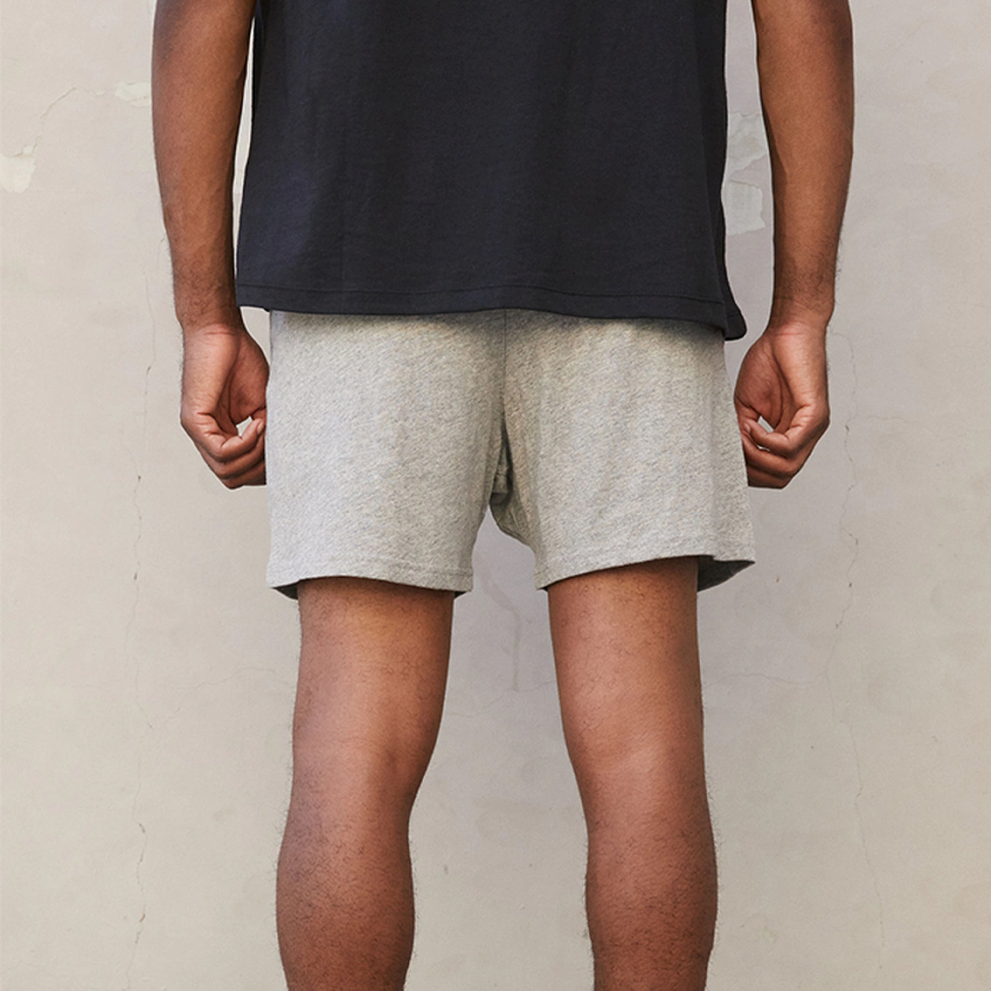 Image of Fear of God Essentials FW21 Lounge Short Heather FOG-FW21-048