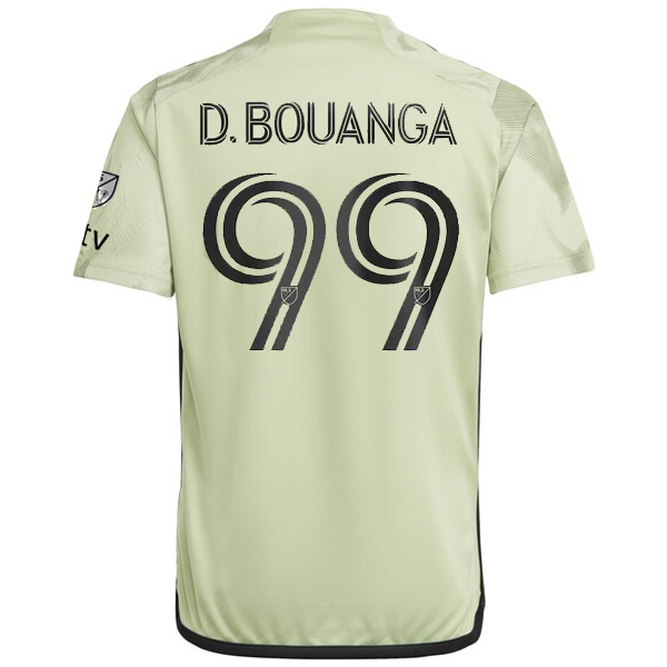 Image of adidas LAFC Boauanga Away Jersey w/ MLS + Apple TV Patches 23/24 (Green)