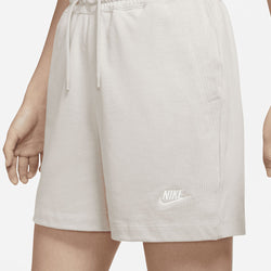 Image of (WMNS) AS W Nike Sportswear Jersey JSY HR Short CREAM II CJ3755-236