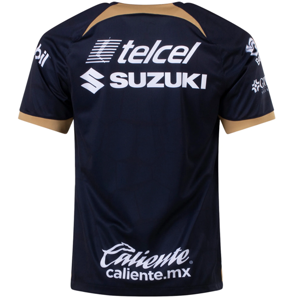 Nike Pumas UNAM Away Jersey 23/24 (Obsidian/Truly Gold)