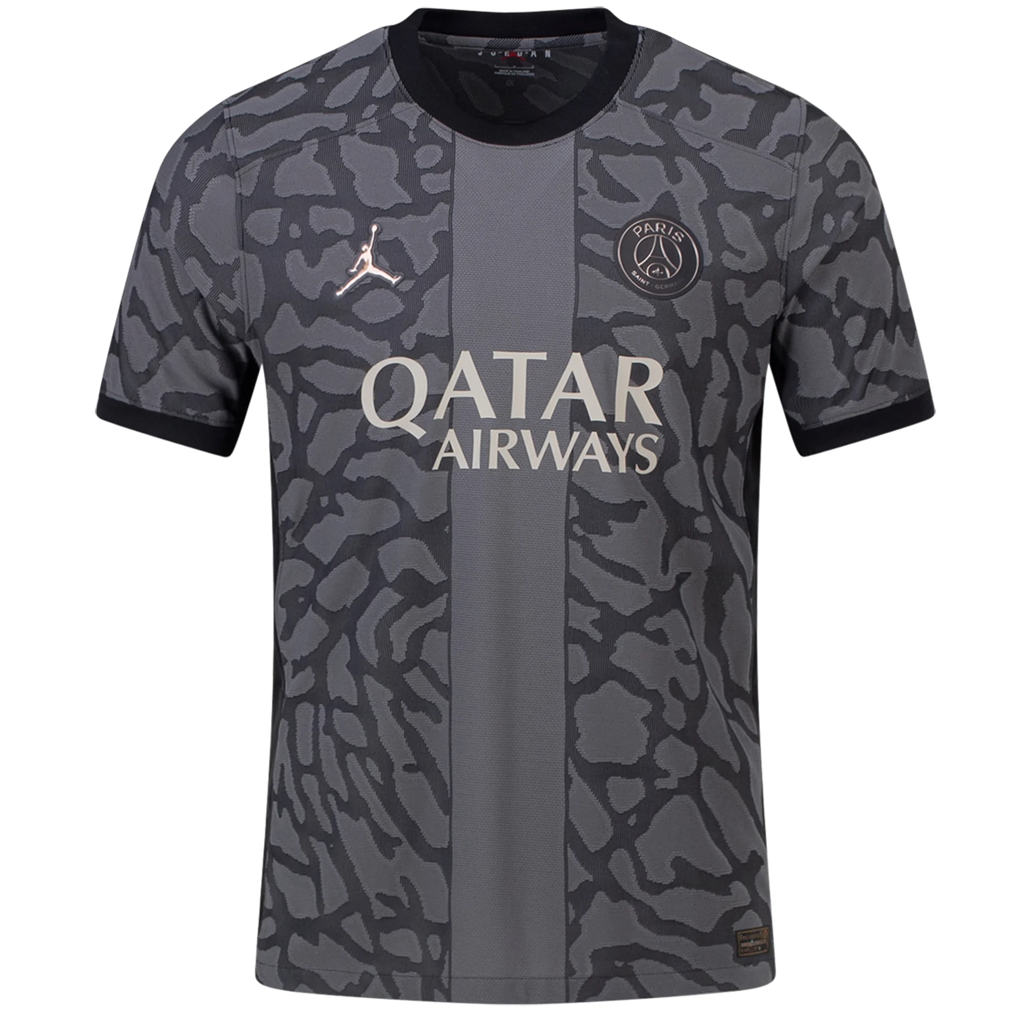 Image of Nike Paris Saint-Germain Authentic Match Third Jersey 23/24 (Anthracite/Black/St
