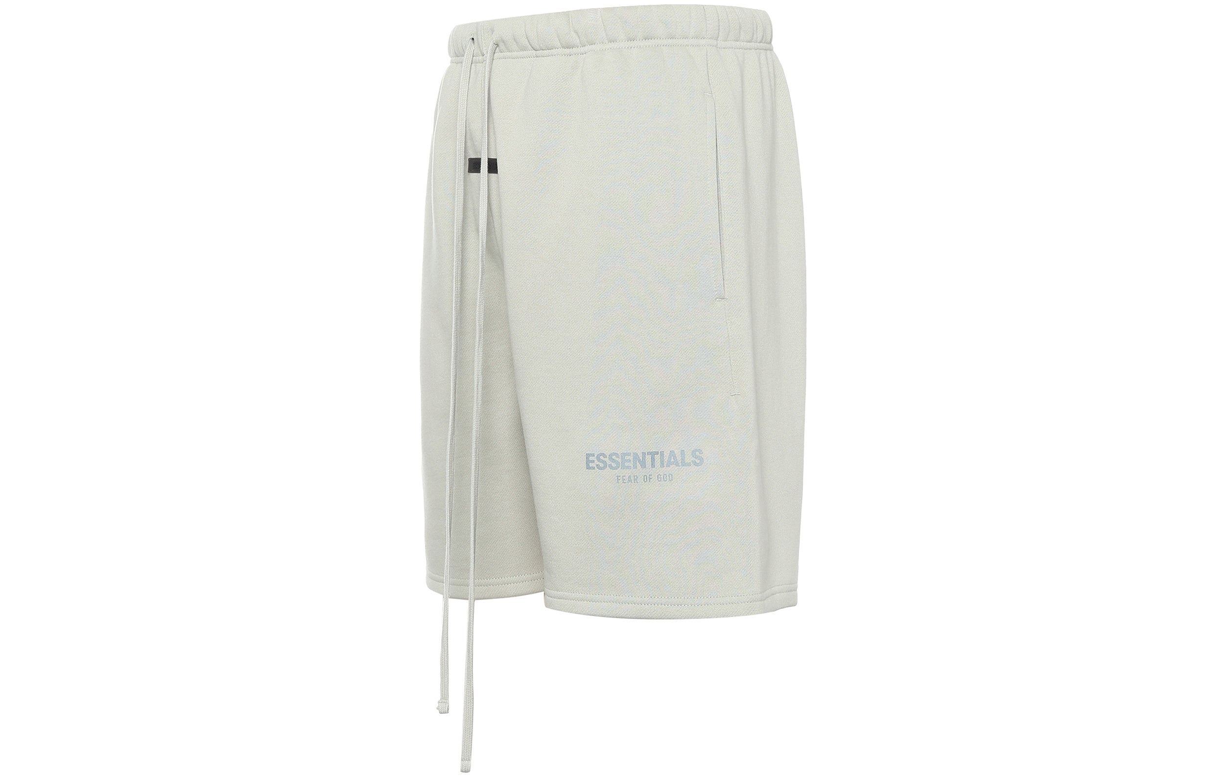 Image of Fear of God Essentials FW21 Fleece Sweat Shorts Green FOG-FW21-121