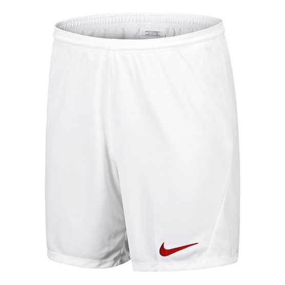 Image of Men's Nike Solid Color Logo Elastic Waistband Straight Shorts White BV6856-103