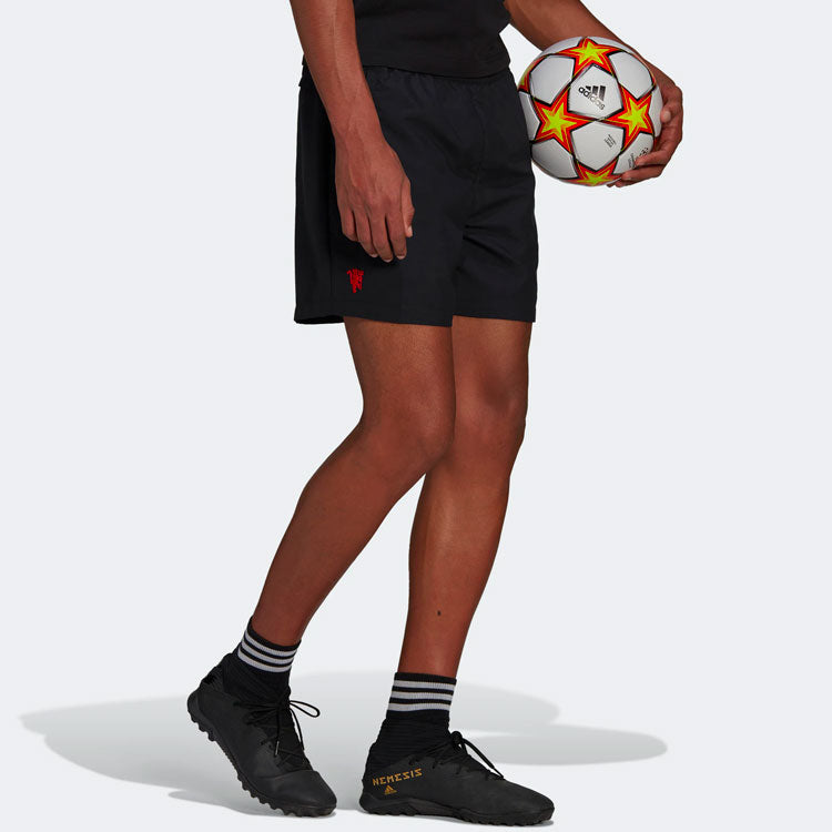Image of adidas Mufc Q2 Sho Lässig Atmungsaktiv Einfarbig Manchester United Fußball