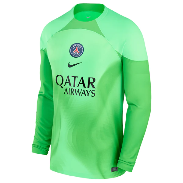 Image of Nike Paris Saint-Germain Gianluigi Donarumma Goalkeeper Jersey w/ Ligue 1 Champi