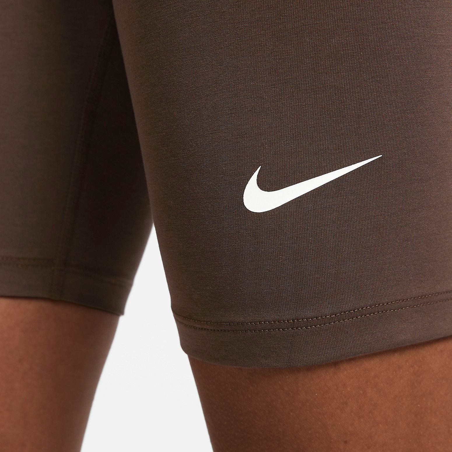 (WMNS) Nike Sportswear Leg-A-See Bike Shorts 'Brown' DV7798-237