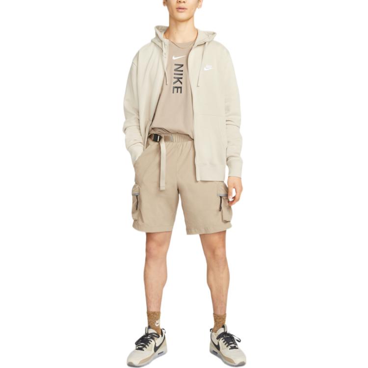 Men's Nike Sportswear Tech Pack Solid Color Logo Embroidered Side Elastic Waistb
