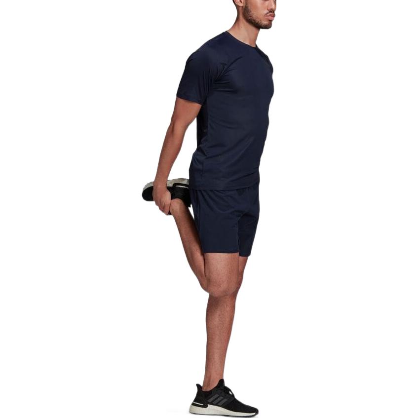Image of adidas Solid Color  Shorts Men's Dark Blue HC0417