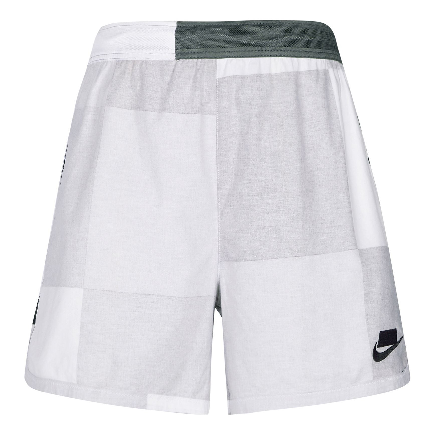Image of Men's Nike Splicing Colorblock Sports Straight Shorts Gray CJ5076-068