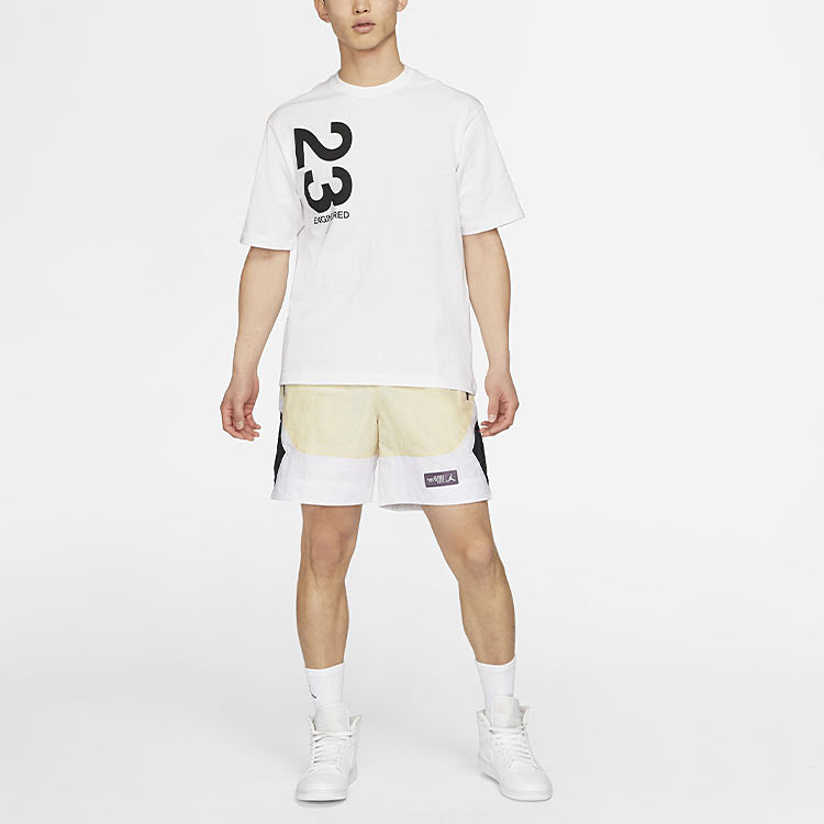 Image of Air Jordan 23 Engineered Woven Contrasting Colors Basketball Breathable Sports S