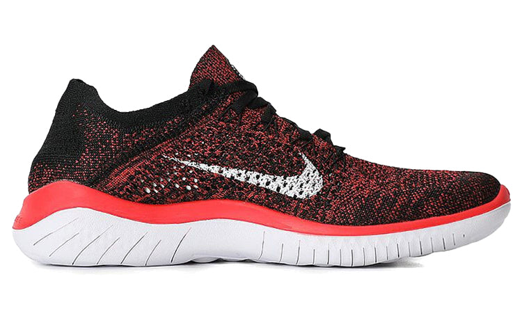 Image of Nike Free RN Flyknit 2018 'Bright Crimson' 942838-602