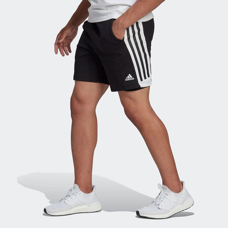 adidas  three stripes Shorts Men's Black HK4554