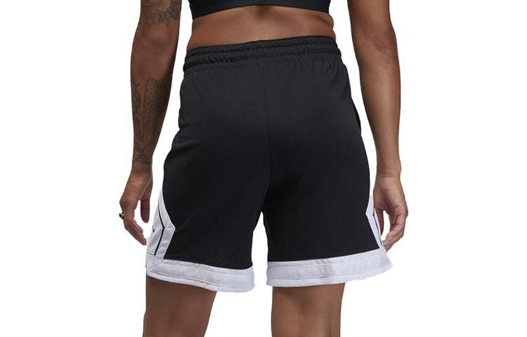 Image of (WMNS) Air Jordan Sport Diamond Shorts 'Schwarz' FB4589-010