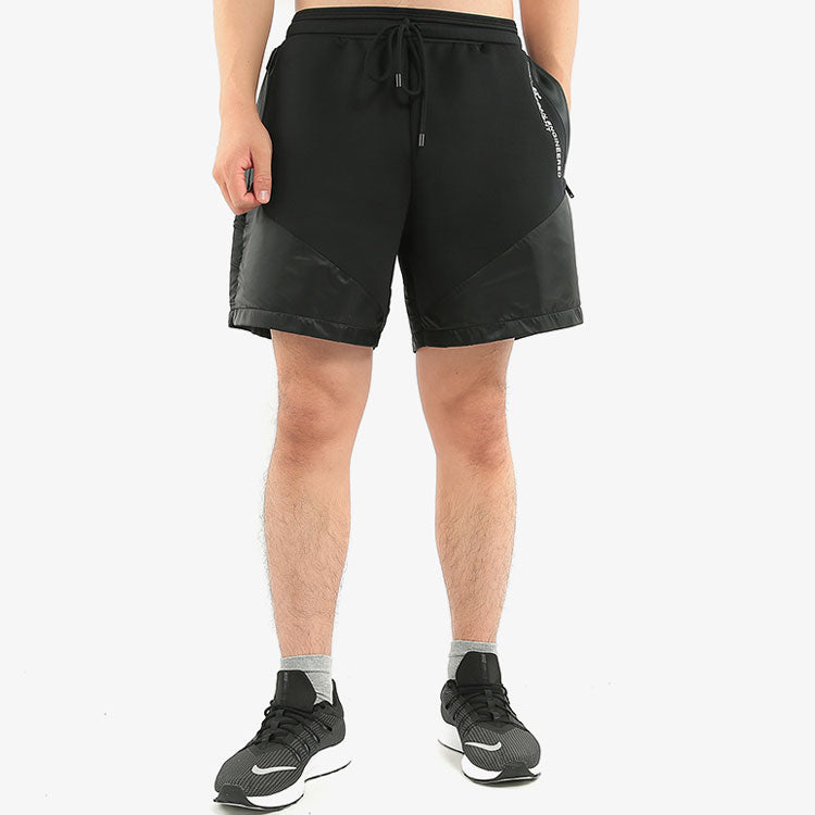 Image of Men's Air Jordan 23 Engineered Logo Breathable Loose Sports Gym Casual Shorts Bl