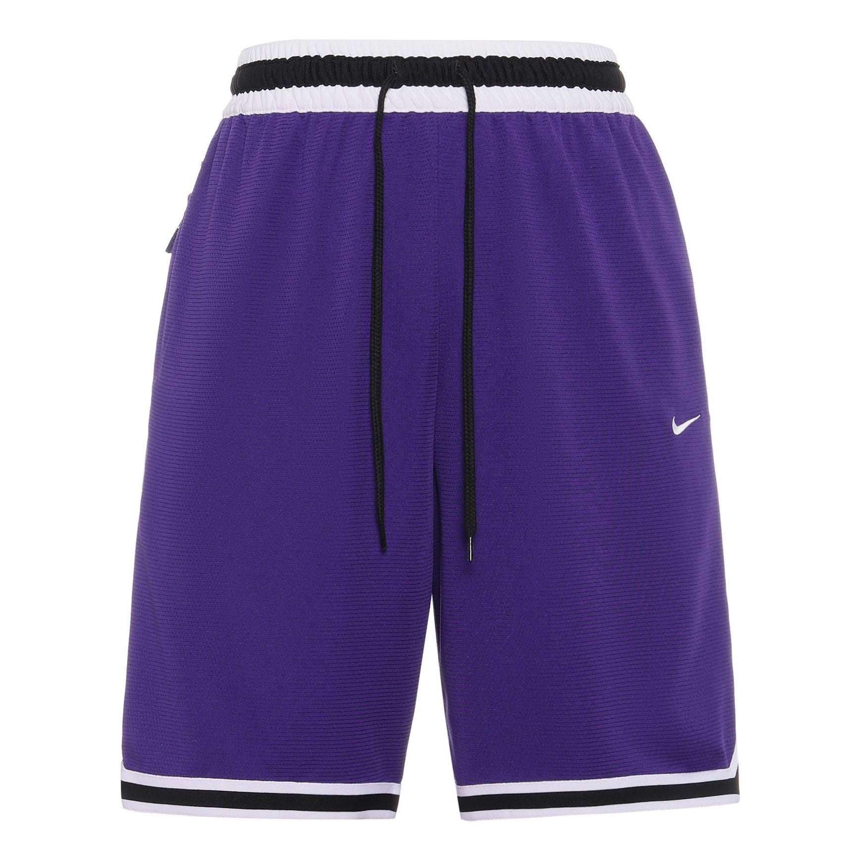 Image of Men's Nike DRI-FIT DNA Contrasting Colors Straight Shorts Purple DR7229-547