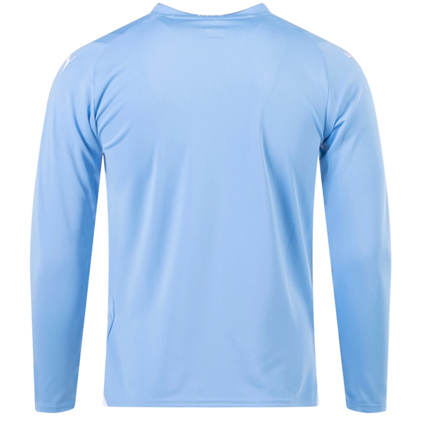 Image of Puma Manchester City Home Long Sleeve Jersey 23/24 (Team Light Blue/Puma White)