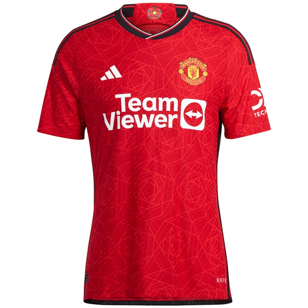 Image of adidas Manchester United Home Authentic Jersey 23/24 (Team College Red)