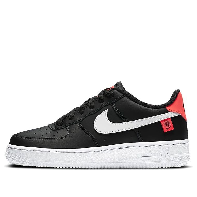 (GS) Nike Air Force 1 '07 Low 'Worldwide Pack - Black Flash Crimson' CN8533-001