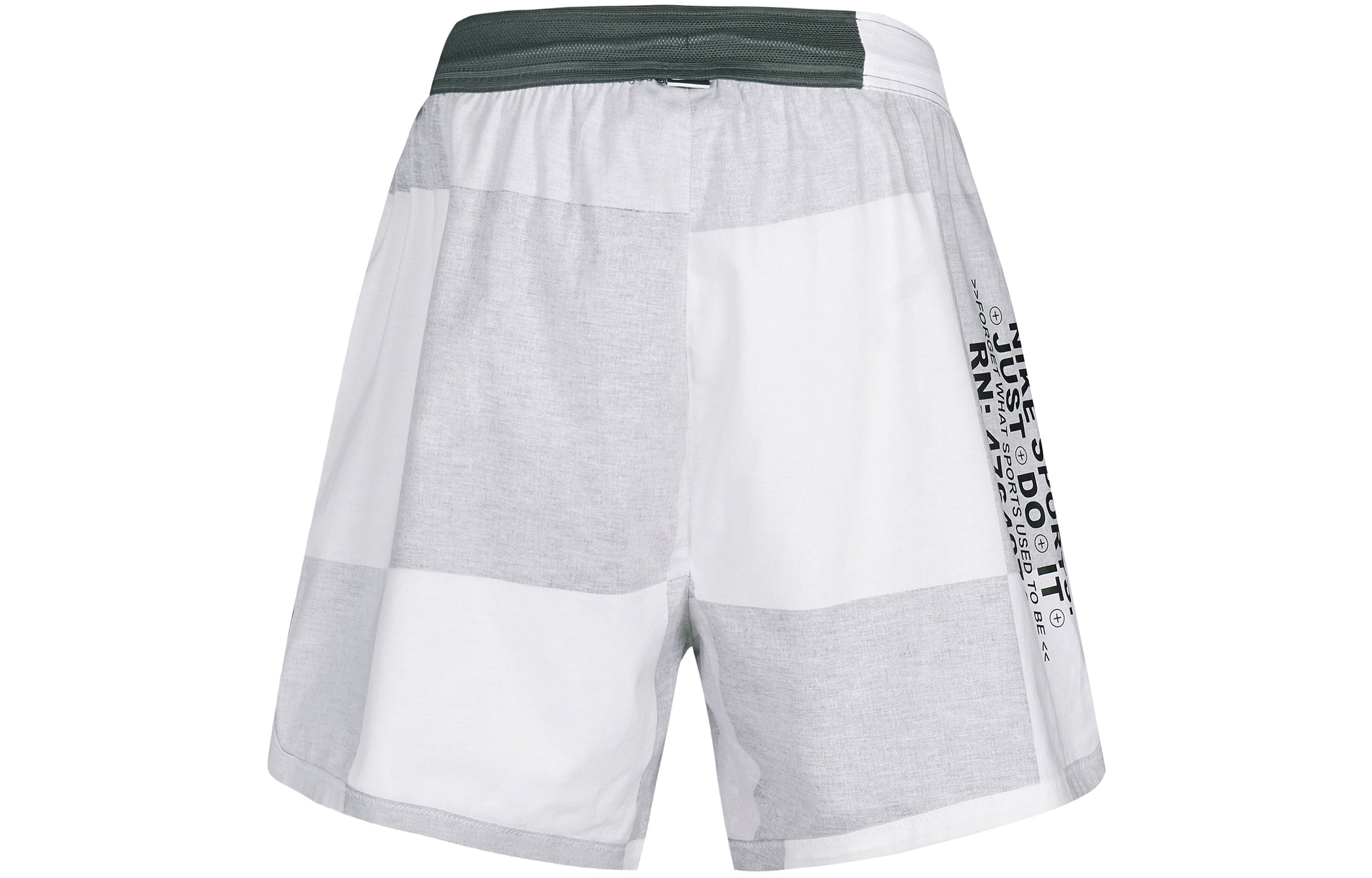Image of Men's Nike Splicing Colorblock Sports Straight Shorts Gray CJ5076-068