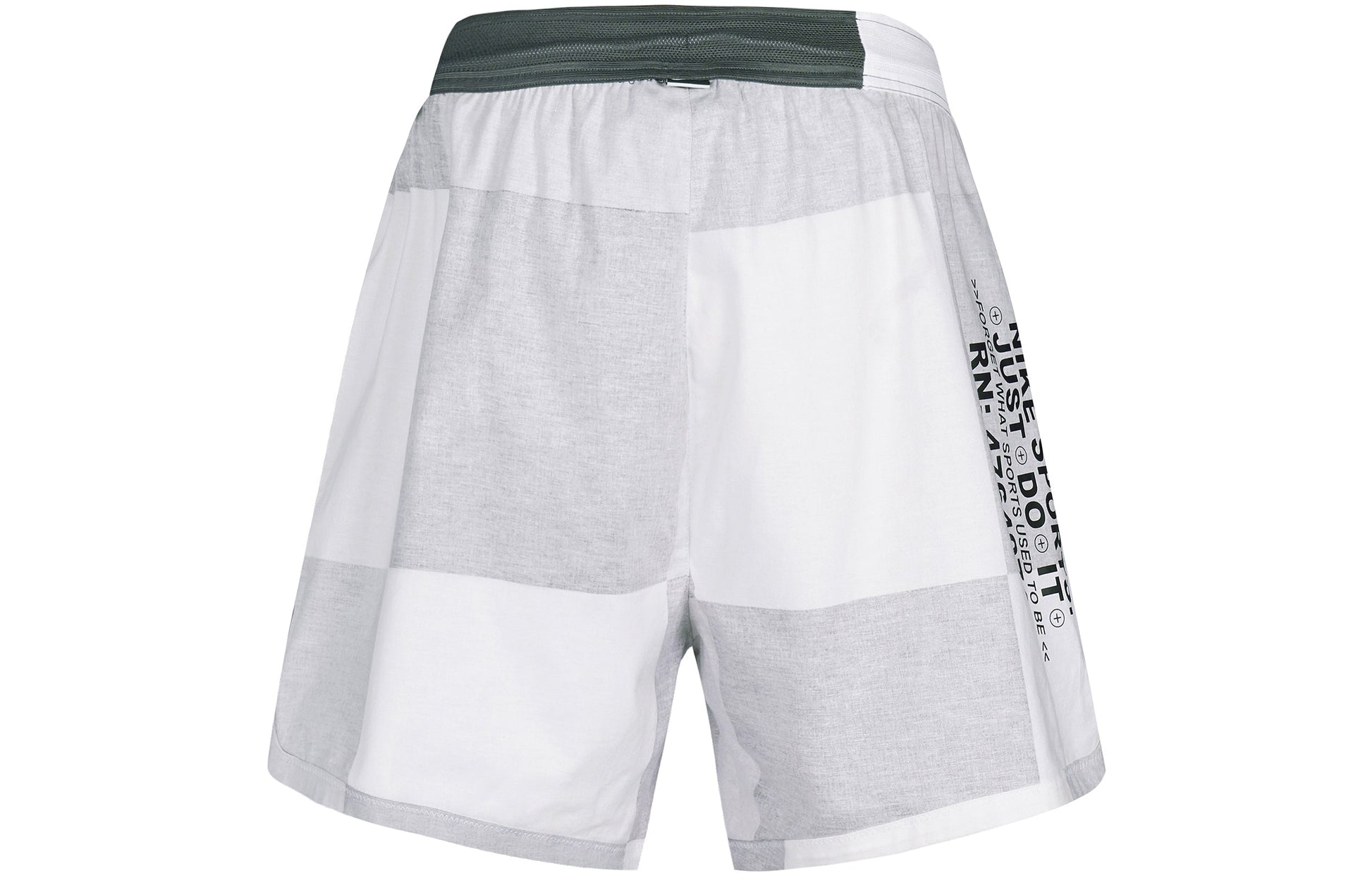Men's Nike Splicing Colorblock Sports Straight Shorts Gray CJ5076-068