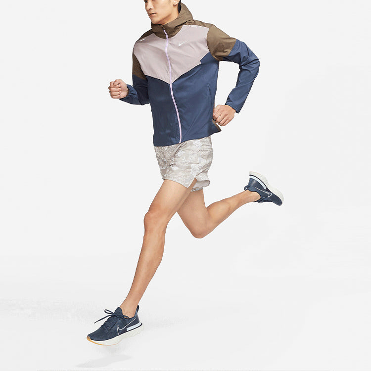 Image of Men's Nike Casual Sports Printing Running Shorts University Gray AT7808-033
