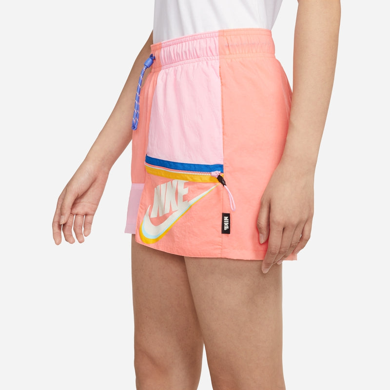 (WMNS) Nike AS W Nike Sportswear ICON CLASH Short CRIMSON BLISS DJ5376-641