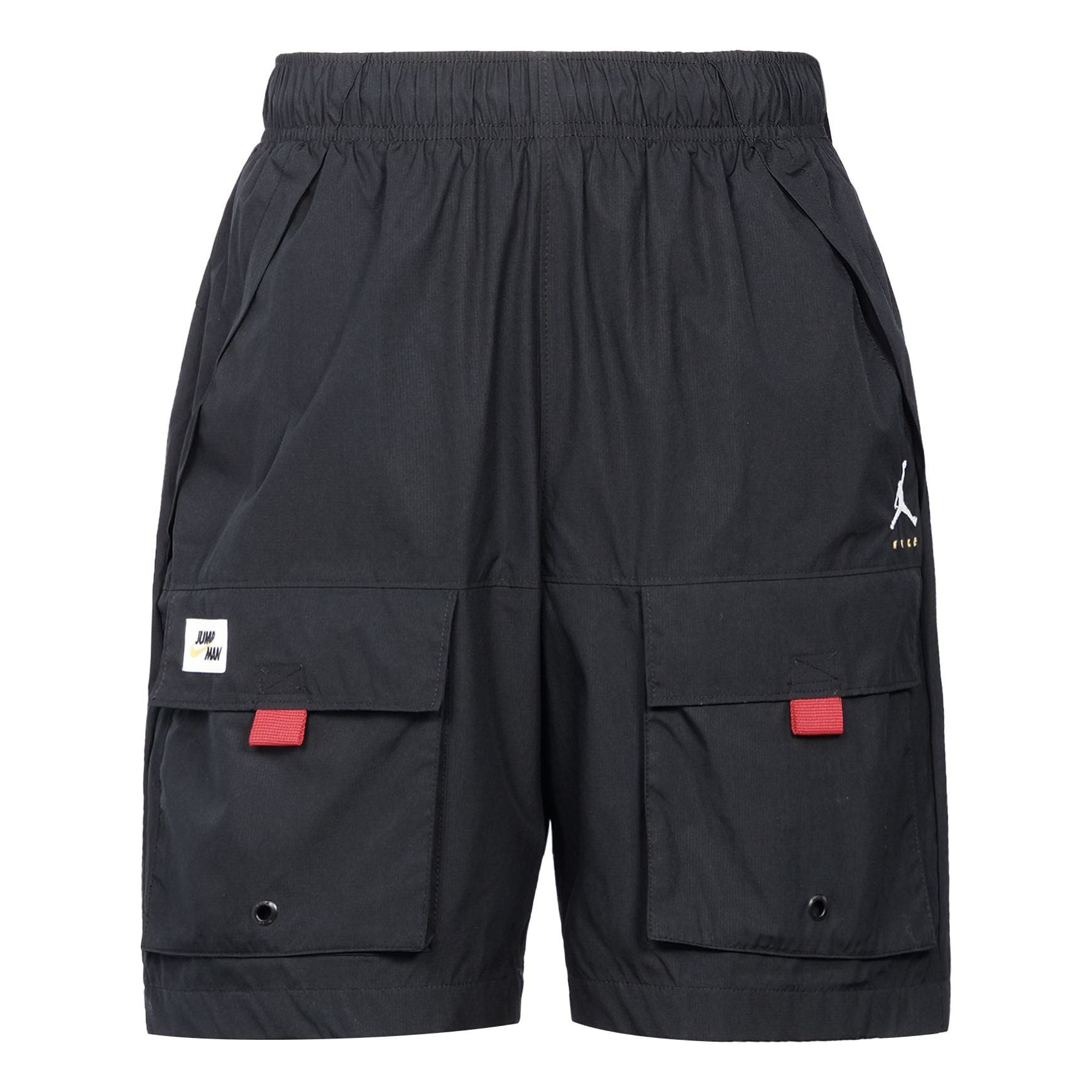 Air Jordan Jmpmn Wvn Short Casual Sports Breathable Woven Shorts Black DA7240-01