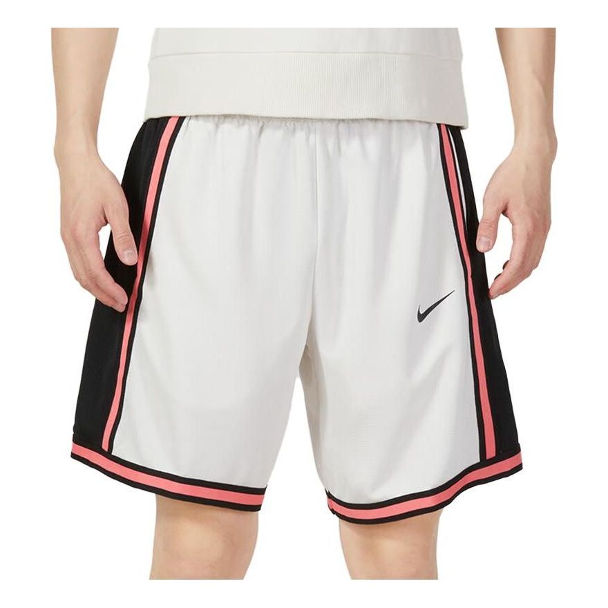Image of Nike Dri-FIT DNA Shorts 'White Black Pink' CV1898-030