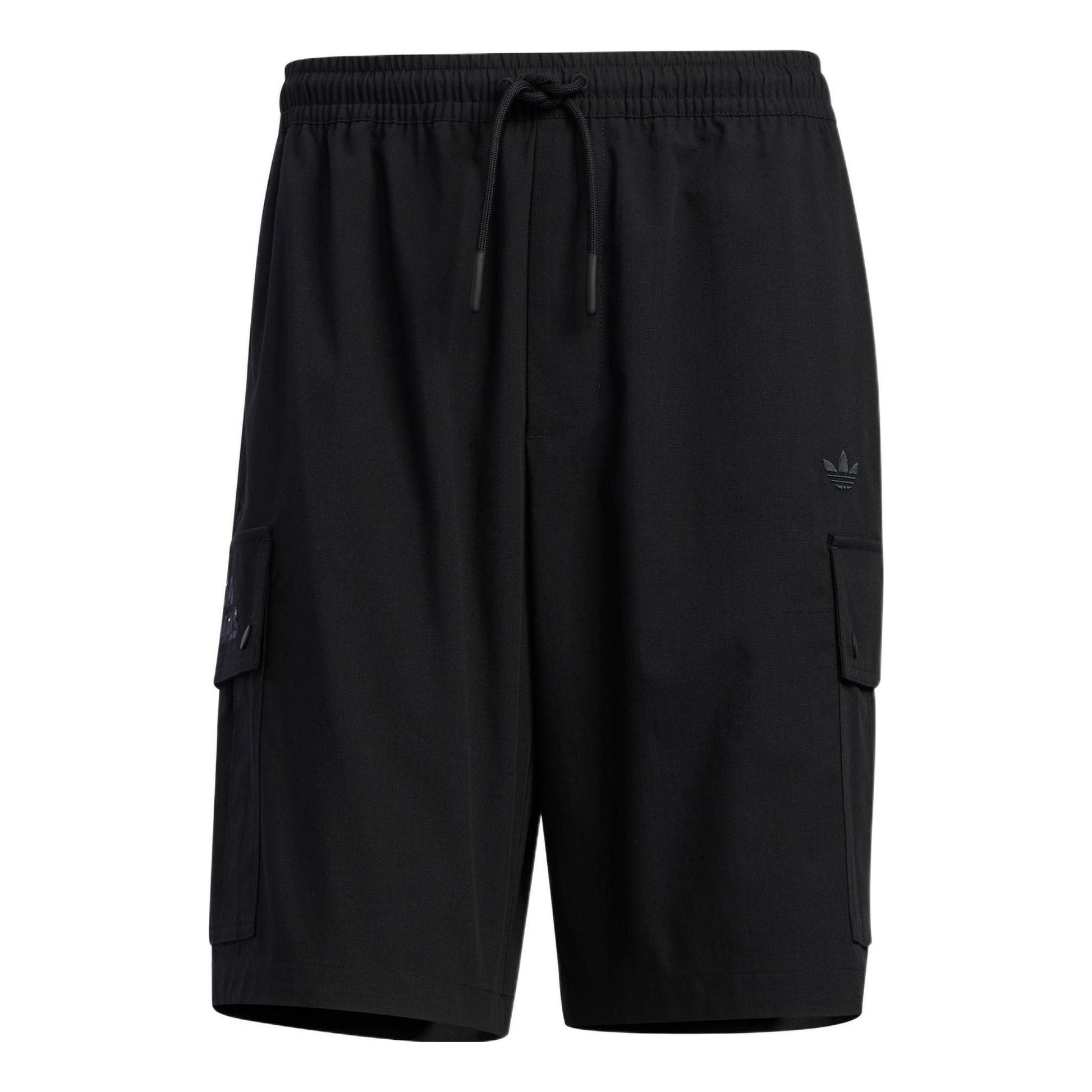 adidas originals x Charr Morita Crossover Logo Printing Straight Loose Shorts Bl