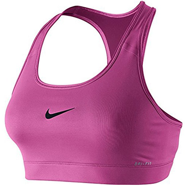 Nike Womens Sports Bra (Pink/Black)