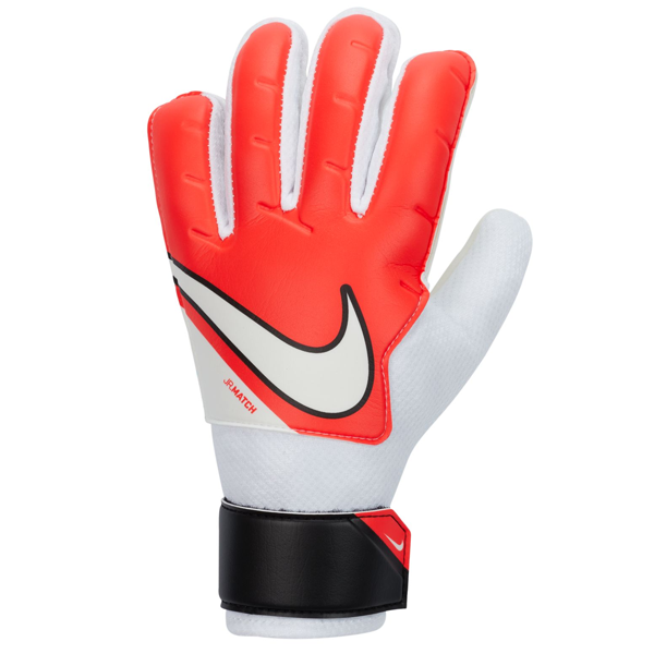 Nike Jr. Match Goalkeeper Glove (Bright Crimson/White)