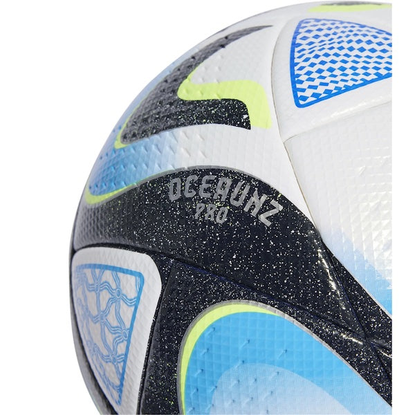 Adidas Women's OCEANUZ World Cup Pro Official Match Ball 2023 (White/Collegiate