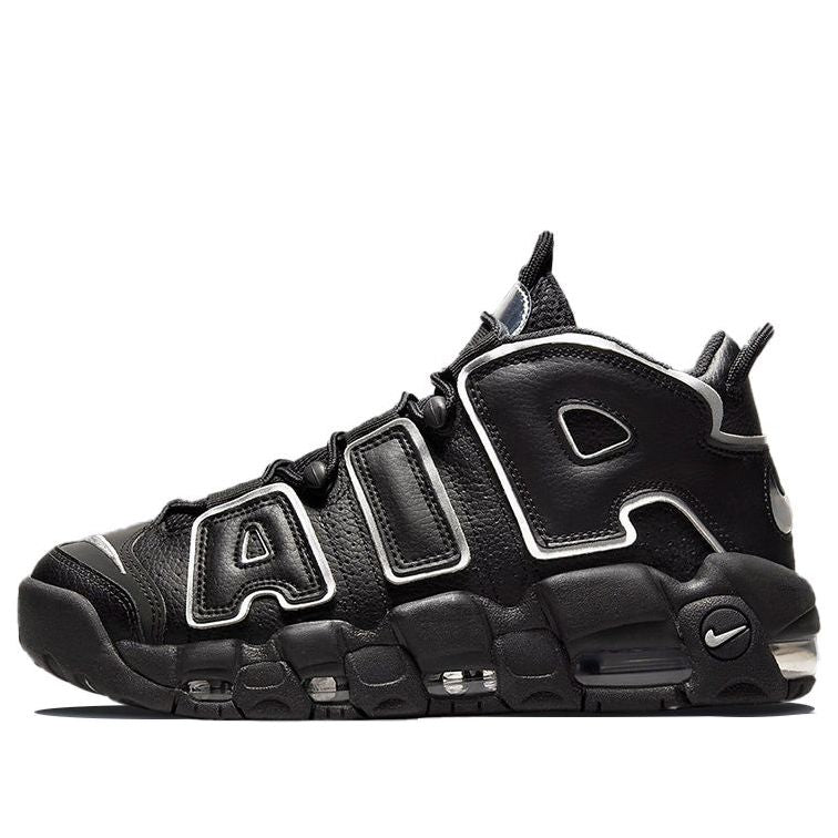 (WMNS) Nike Air More Uptempo 'Black Metallic Silver' DQ0839-001