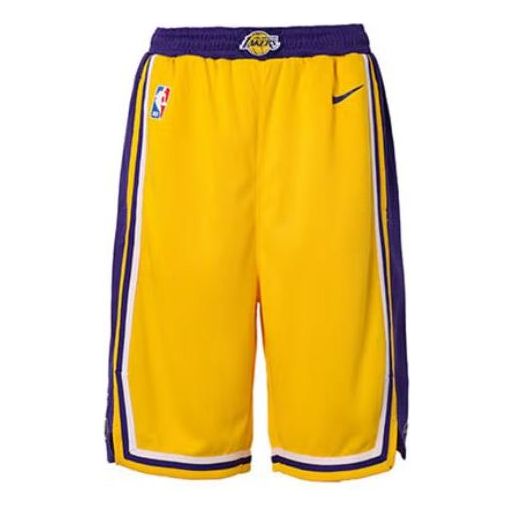 (PS) Nike LA Lakers Basketball Shorts 'Yellow' 3Z2B7BCQL-LAK