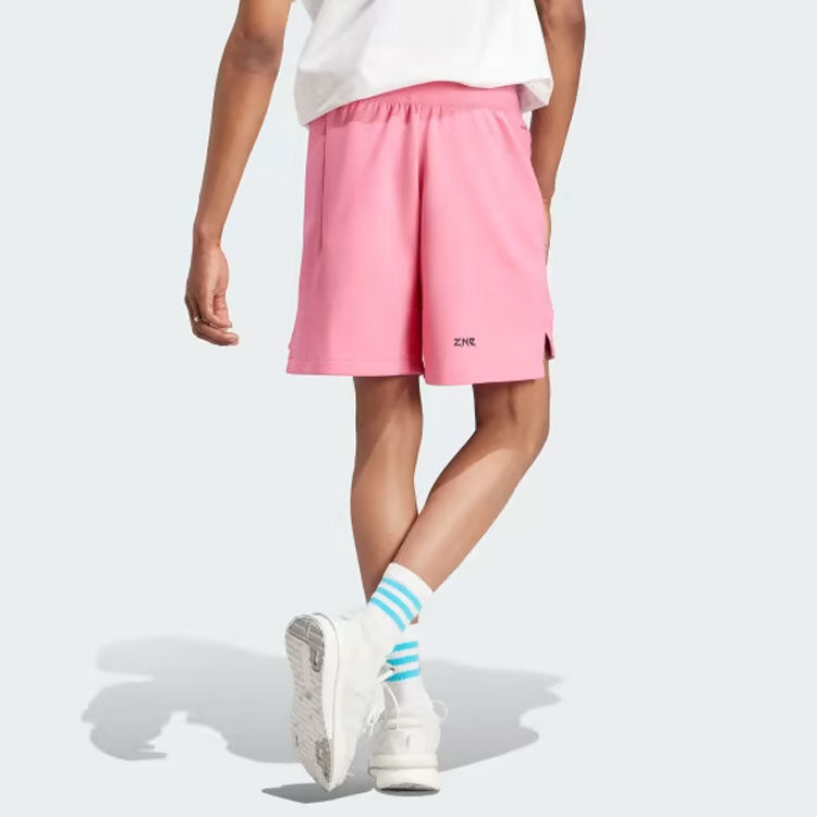Image of adidas Z.N.E. Premium Shorts 'Pink Fusion' IN5097