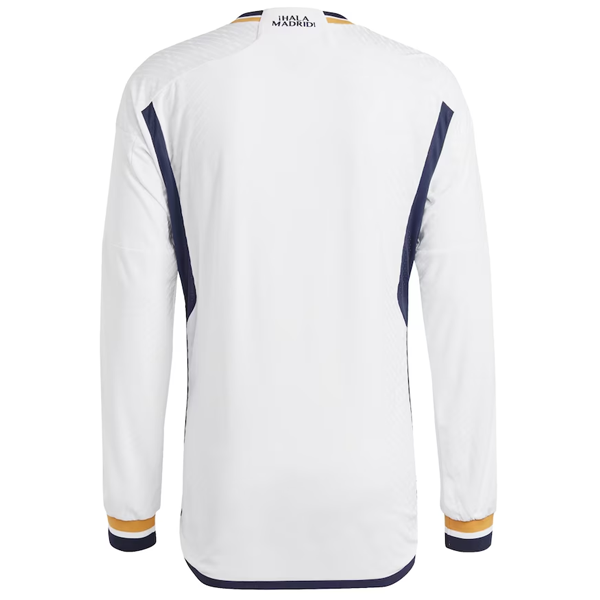 adidas Real Madrid Authentic Long Sleeve Home Jersey 23/24 (White)