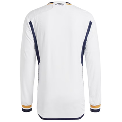 Image of adidas Real Madrid Authentic Long Sleeve Home Jersey 23/24 (White)