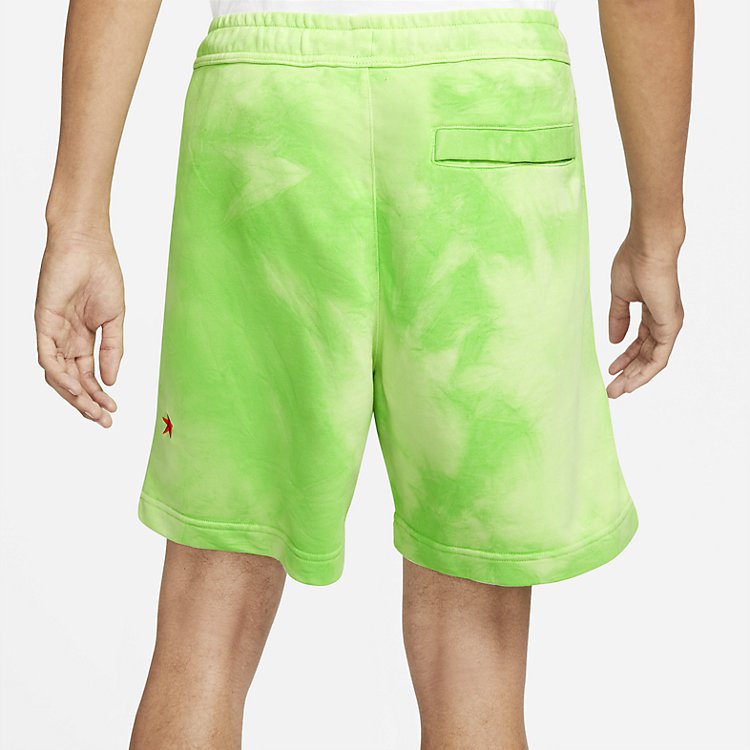 Image of Nike Sportswear French Terry Shorts 'Floral Green' DM5016-332