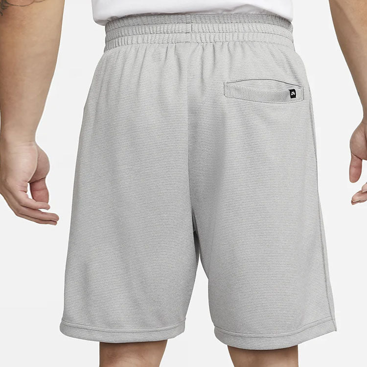 Image of Men's Nike Gradient Logo Straight Casual Gray Shorts DH2969-063