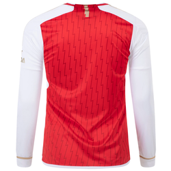 Image of adidas Arsenal Home Long Sleeve Jersey 23/24 (Better Scarlet/White)